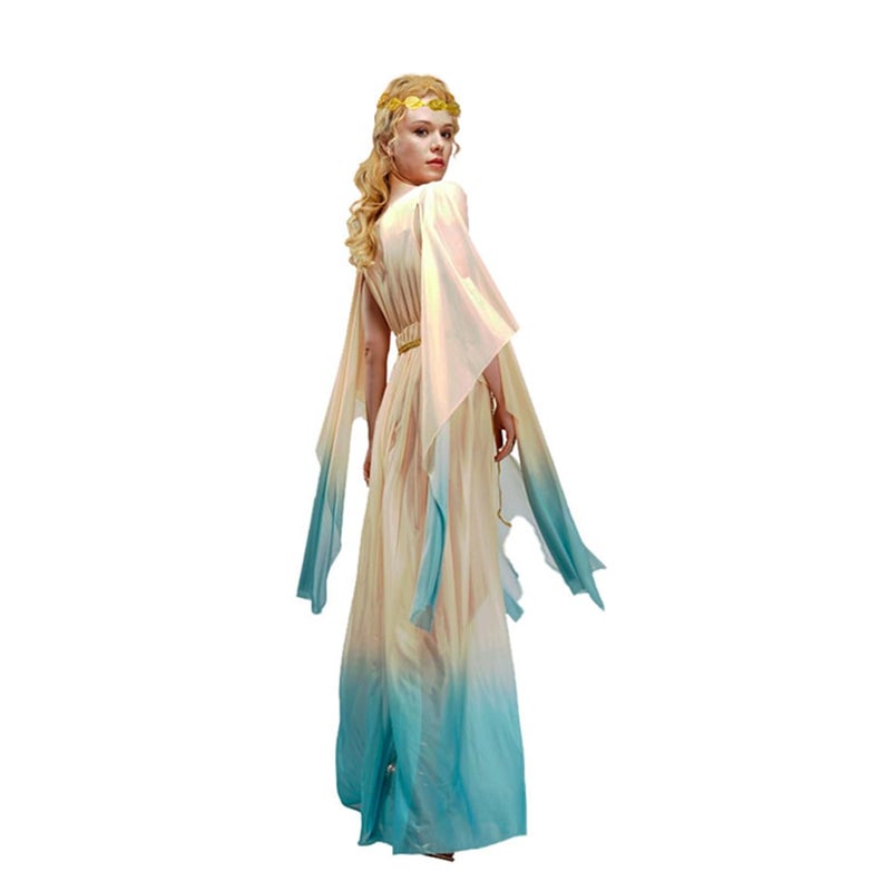 PGOND Greek Goddess Costume Women Roman Toga (one size) - Image 4